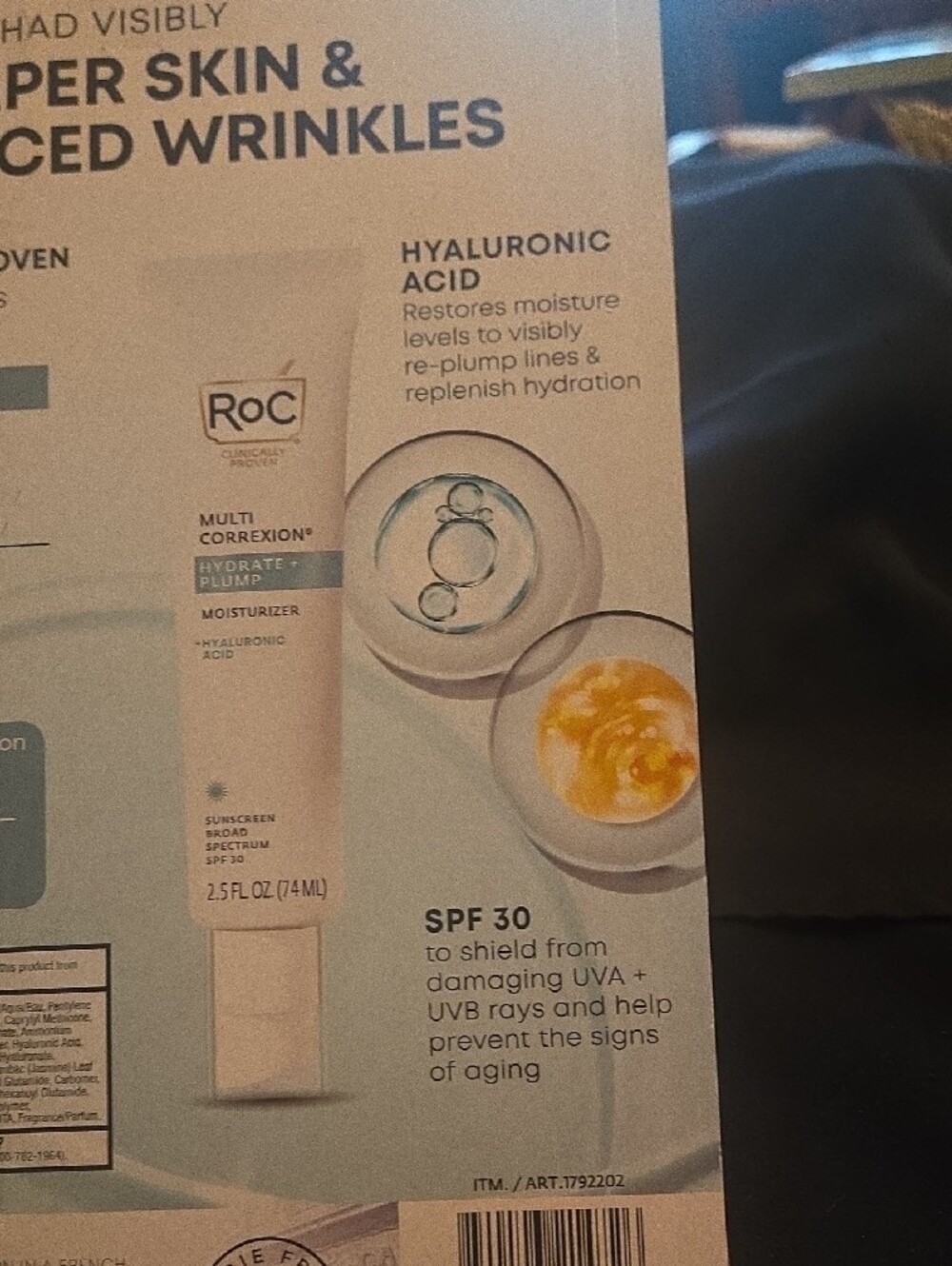 RoC Multi Correxion Hydrate + Plump Moisturizer SPF 30 — White - Picture 3 of 4